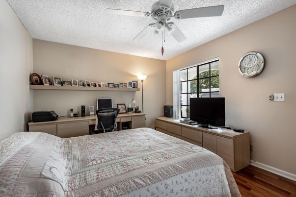 Bedroom, Home Office, Interior, Wood Texture Flooring