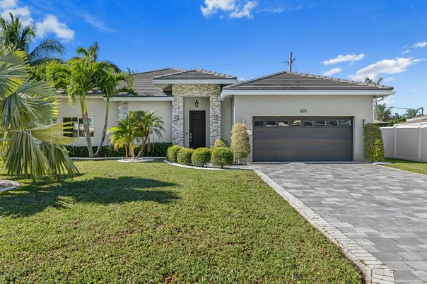 Attached, Backyard, Exterior, Facade, Mediterranean