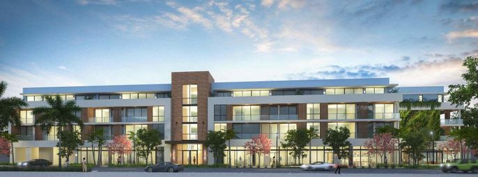 Exterior, Facade, Modern