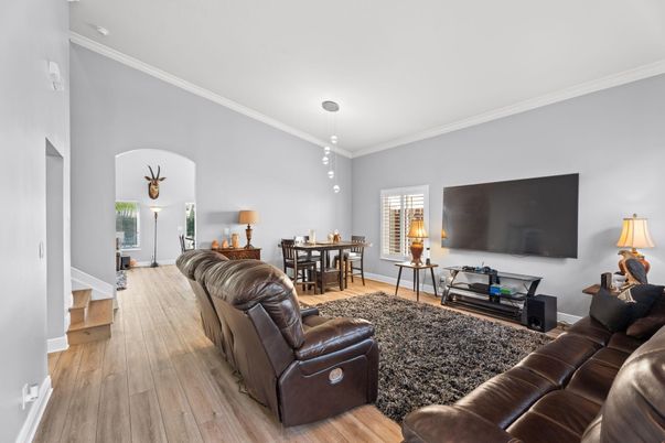 Dining room, Interior, Living room, Wood Texture Flooring