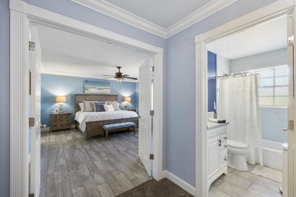 Bathroom, Bedroom, Interior, Wood Texture Flooring