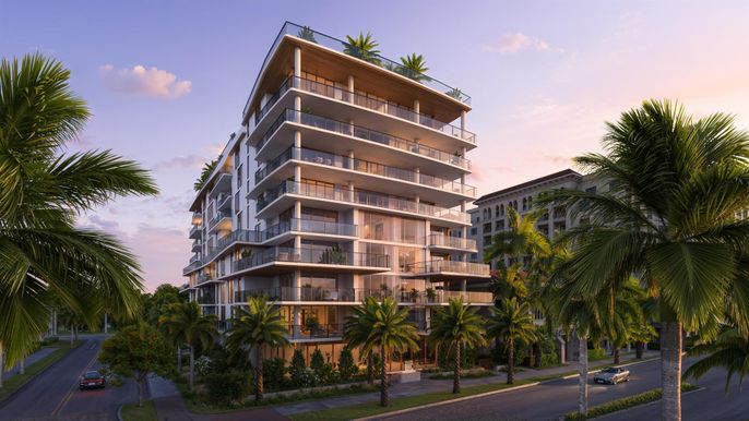 Exterior, Facade, Condo Building