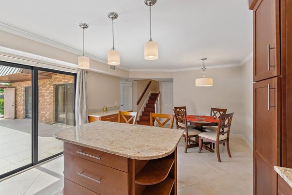 Dining room, Interior, Pendant Lights