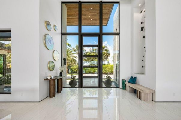 Interior, Marble, Recessed Lighting