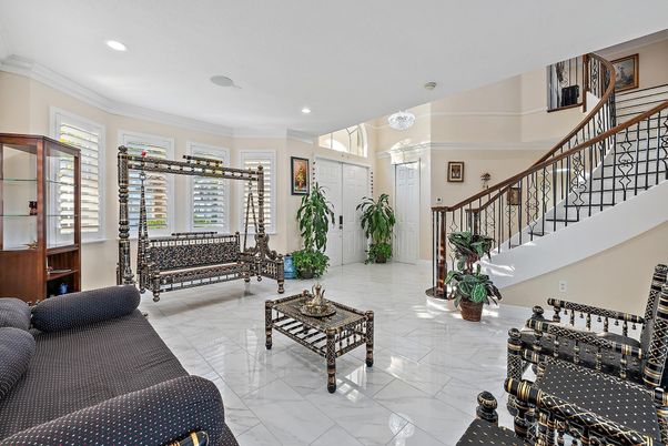 Interior, Living room, Marble, Recessed Lighting