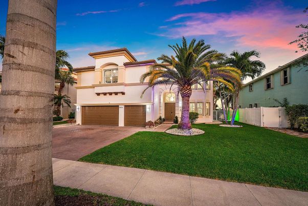 Attached, Backyard, Exterior, Facade, Mediterranean