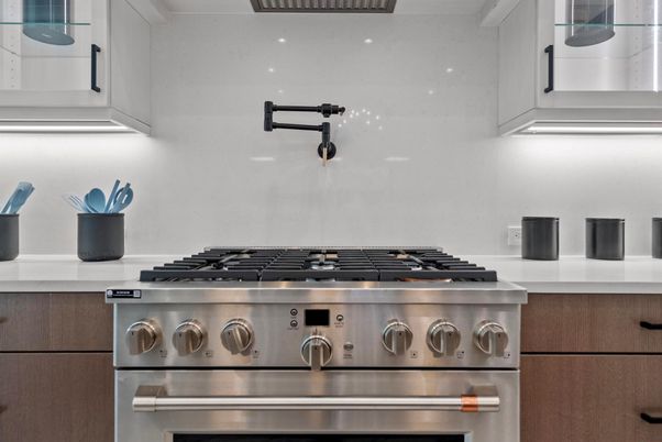 Interior, Kitchen, Stainless Steel Appliances