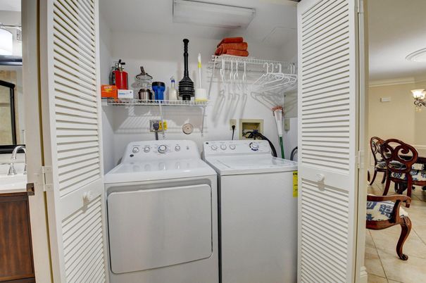 Interior, Utility Closets, Washer