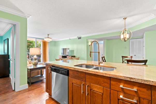 Dining room, Interior, Kitchen, Pendant Lights, Wood Texture Flooring