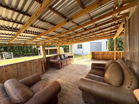 Exterior, Wood Texture Flooring