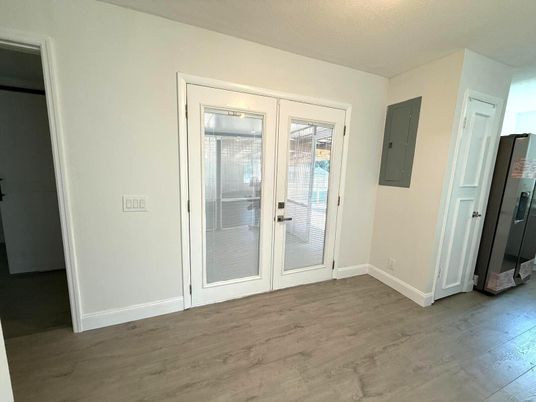 Empty room, Interior, Wood Texture Flooring