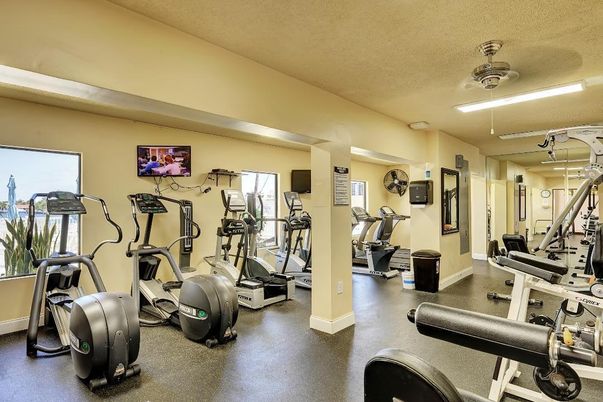 Fitness Equipment, Gym, Interior