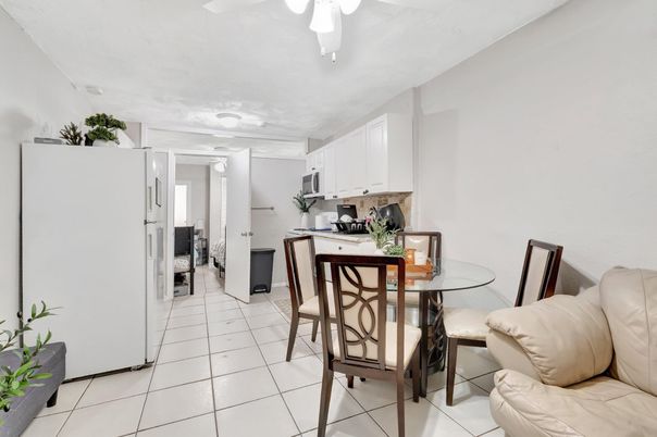 Dining room, Interior, Kitchen