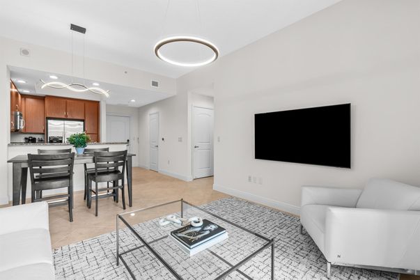 Interior, Kitchen, Living room, Pendant Lights, Recessed Lighting