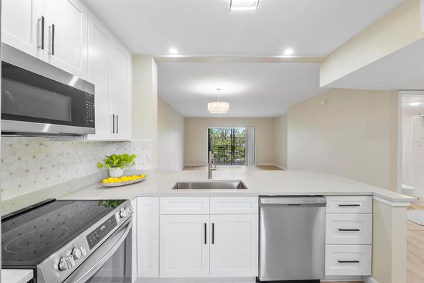 Interior, Kitchen, Recessed Lighting, Stainless Steel Appliances