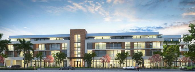 Exterior, Facade, Modern
