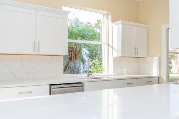 Interior, Kitchen, Marble Walls