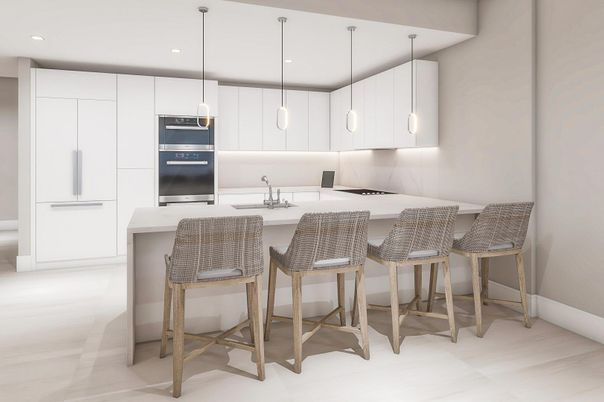 Interior, Kitchen, Pendant Lights, Recessed Lighting