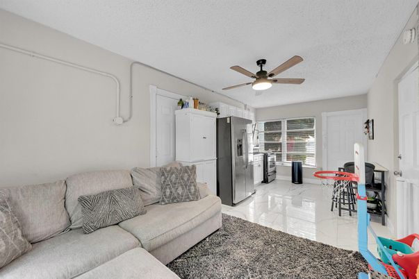 Interior, Kitchen, Living room