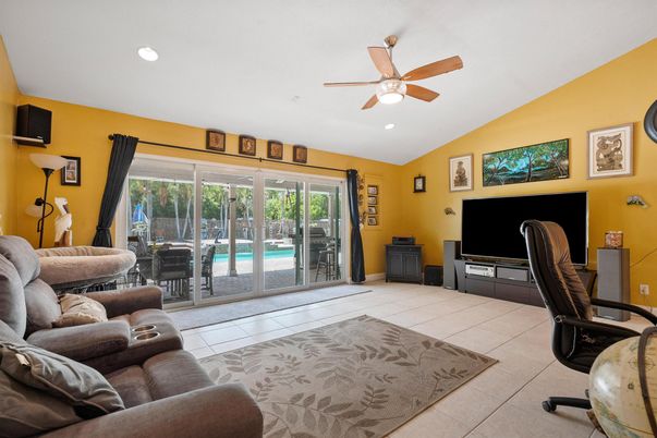 Home Office, Interior, Living room, Recessed Lighting