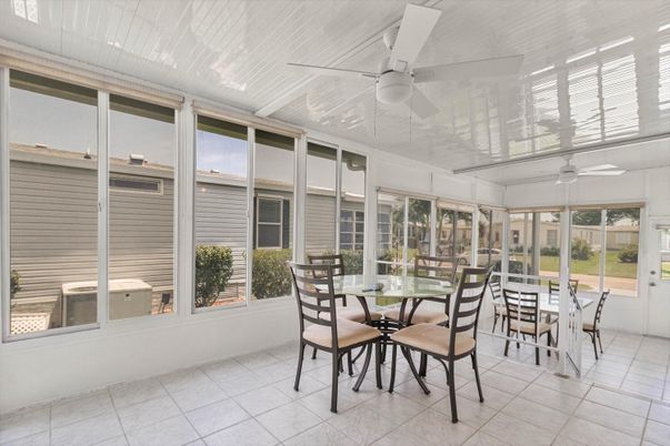 Dining room, Interior, Sun Room
