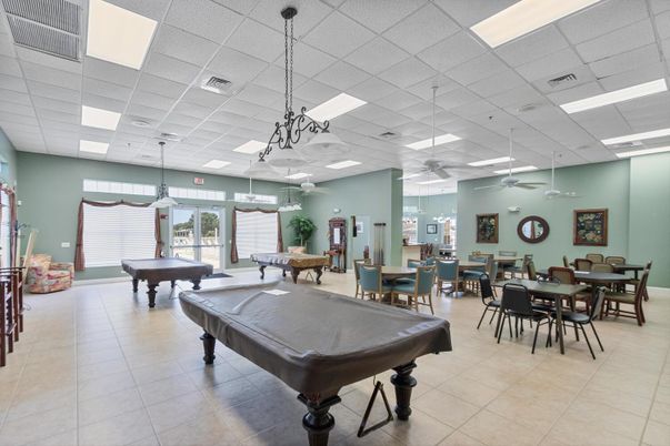 Billiard Table, Dining room, Game Room, Interior, Pendant Lights, Recessed Lighting