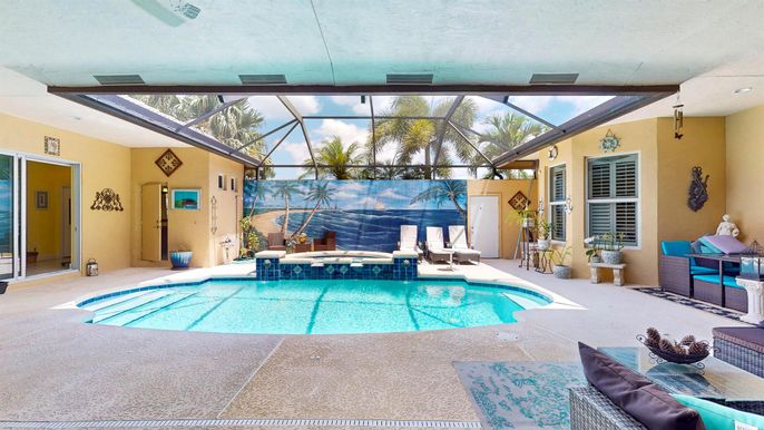 Glass Ceilings, Interior, Pool, Sun Room