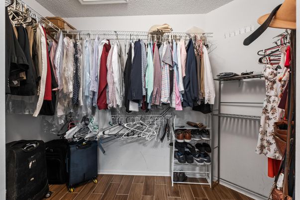 Interior, Walk-in Closets, Wood Texture Flooring
