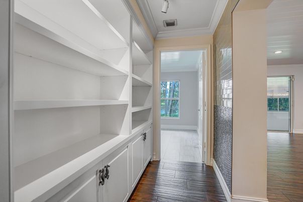 Interior, Recessed Lighting, Walk-in Closets, Wood Texture Flooring