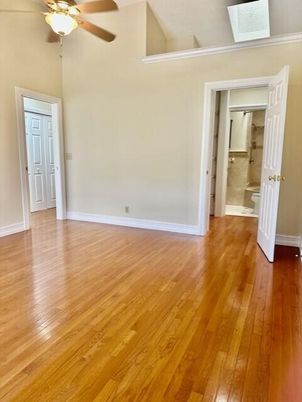 Bathroom, Empty room, Interior, Wood Texture Flooring
