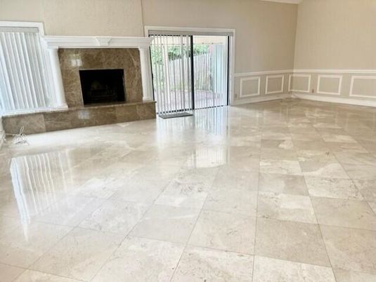Empty room, Fireplace, Interior