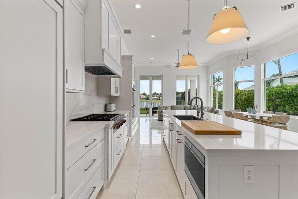 Interior, Kitchen, Pendant Lights, Recessed Lighting