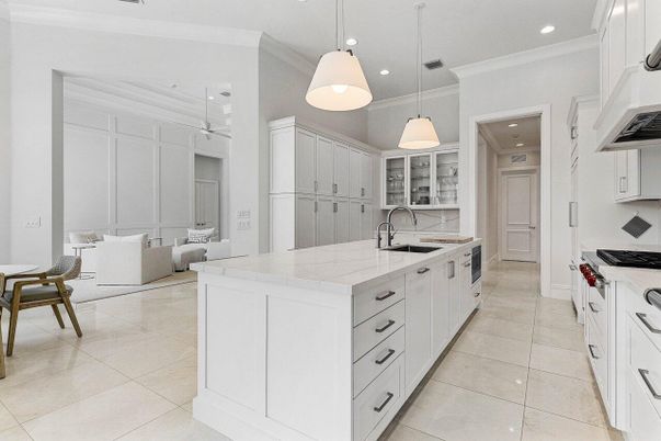 Interior, Kitchen, Living room, Pendant Lights, Recessed Lighting