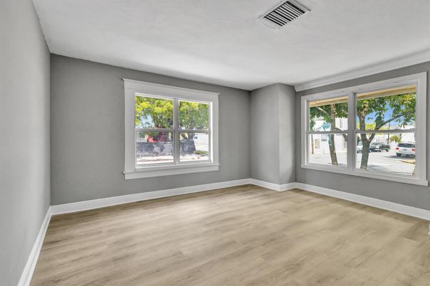Empty room, Interior, Wood Texture Flooring