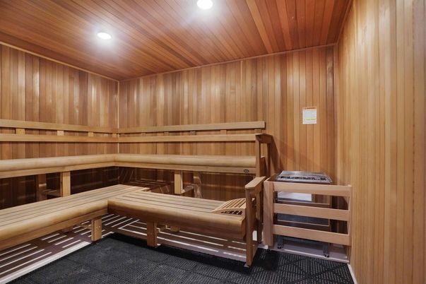 Interior, Recessed Lighting, Sauna Room