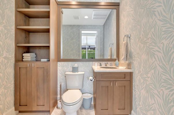 Bathroom, Interior, Recessed Lighting