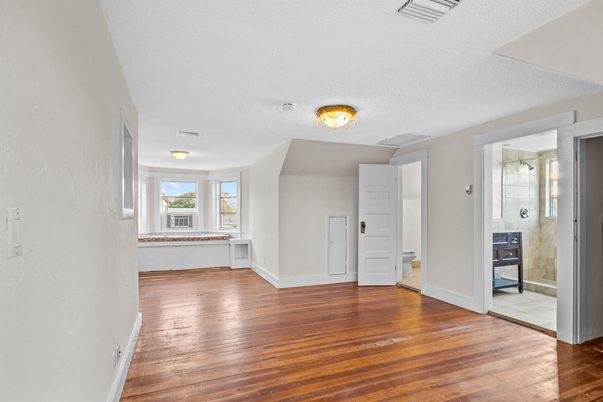 Empty room, Interior, Wood Texture Flooring