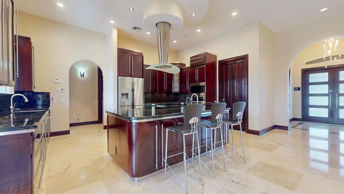 Interior, Kitchen, Recessed Lighting, Stainless Steel Appliances