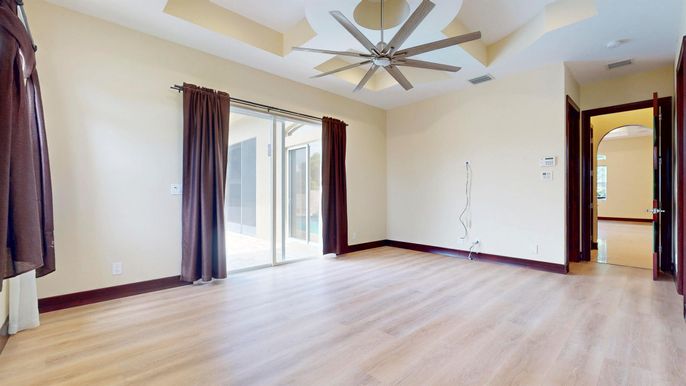 Empty room, Interior, Wood Texture Flooring
