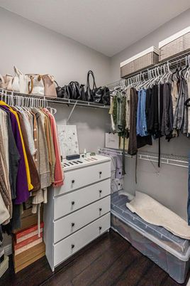 Interior, Walk-in Closets, Wood Texture Flooring
