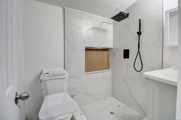 Bathroom, Interior, Marble Walls