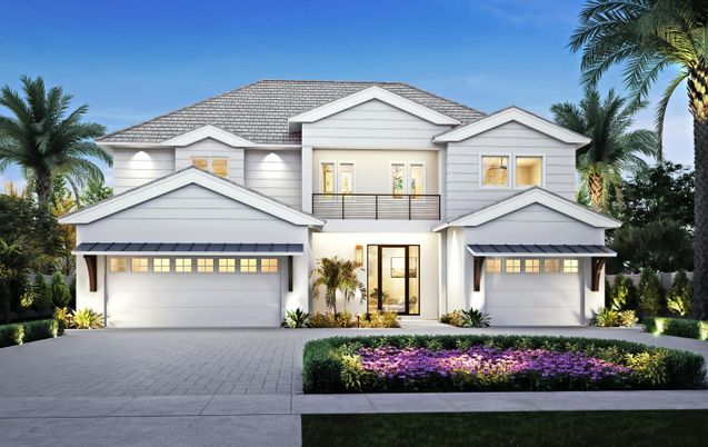 Attached, Exterior, Facade, Farmhouse