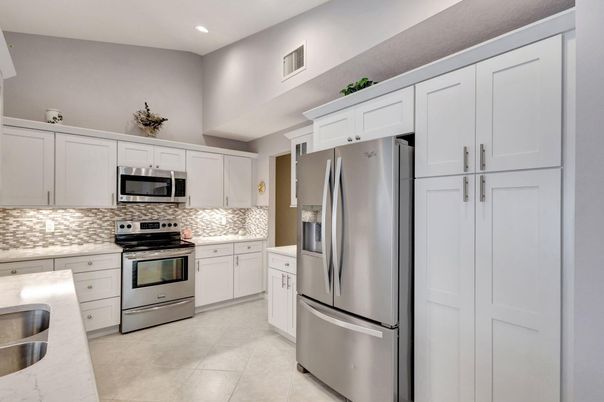 Interior, Kitchen, Recessed Lighting, Stainless Steel Appliances
