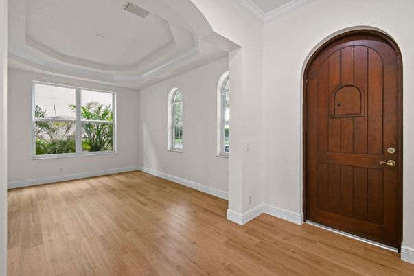 Empty room, Interior, Wood Texture Flooring