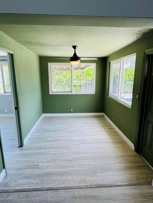 Empty room, Interior, Wood Texture Flooring