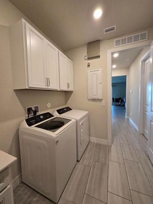 Interior, Recessed Lighting, Washer