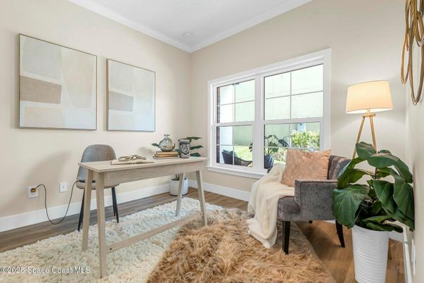Home Office, Interior, Wood Texture Flooring