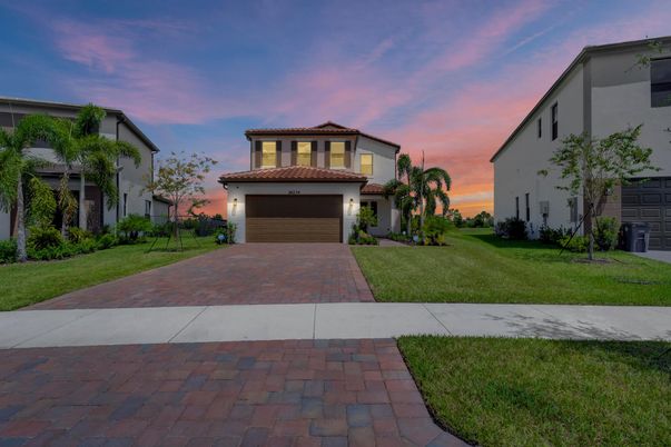 Attached, Backyard, Exterior, Facade, Mediterranean