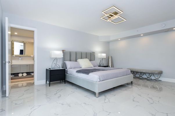 Bathroom, Bedroom, Interior, Marble, Recessed Lighting