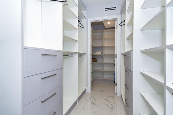 Interior, Marble, Recessed Lighting, Walk-in Closets